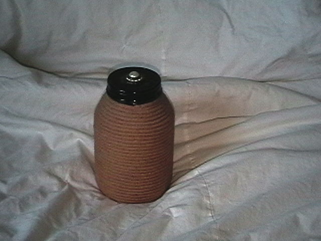 Rope Jar with Lid